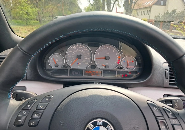 BMW M3 cena 94500 przebieg: 200000, rok produkcji 2004 z Koronowo małe 92